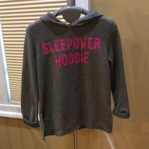 Fleece sweat shirt size M